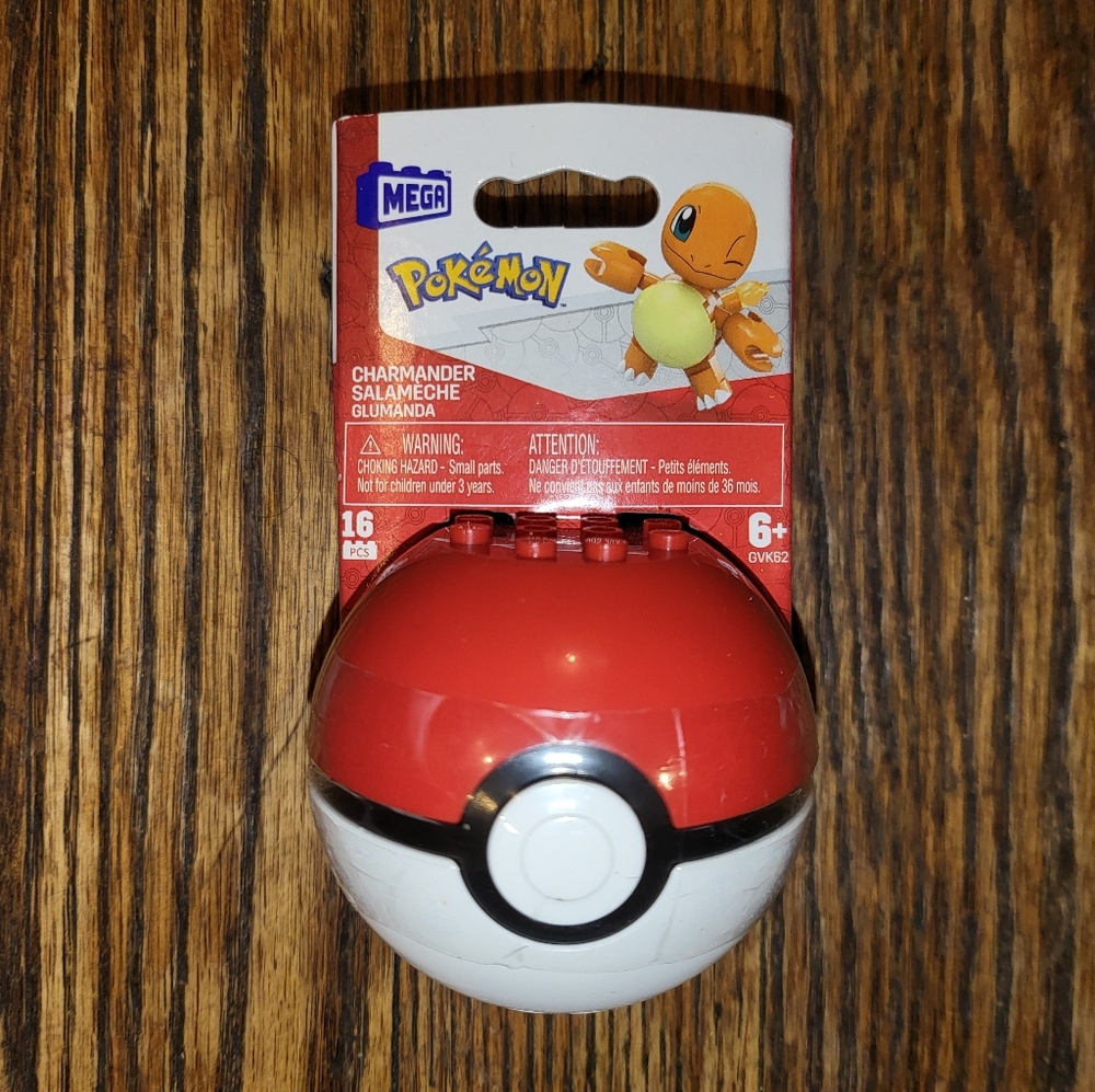 MEGA Pokémon Charmander Building Toy Kit 16 Pcs